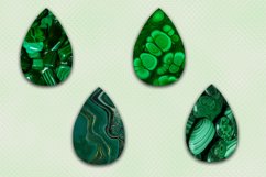 Earrings-Shades of malachite I 8 Designs of Earrings, PNG Product Image 3