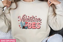 Valentine vibes PNG, Cozy Valentine Sublimation P Product Image 3