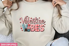 Valentine vibes PNG, Cozy Valentine Sublimation P Product Image 3