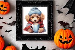Christmas Animals Coffee Sublimation Clipart, Christmas PNG Product Image 2