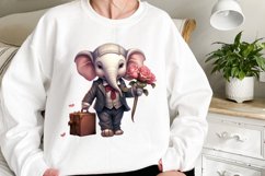 Romantic Gentleman Animal Sublimation Product Image 2