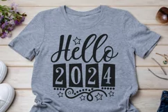 hello 2024 svg, new years svg, new years eve svg, 2024 svg. Product Image 3
