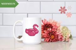 Hand Drawn Flamingo Illustration, Cartoon Flamingo PNG Product Image 2