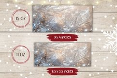 Winter Mug Template, Snow Mug Sublimation Design Product Image 2
