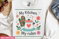 My Kitchen, My Rules PNG, Kitchen Quotes Clipart PNG Product Image 3