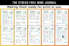 The Stress-Free Mind Journal Product Image 2