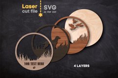 Weimaraner Dog SVG laser cut files for Glowforge Product Image 2