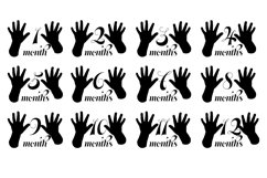 Baby Milestones. Hands Product Image 2