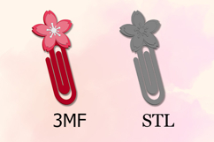 Paper Clips, Sakura STL/3MF files for 3D Printing Product Image 2