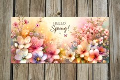 Watercolor flowers | spring Mug design Sublimation design P Product Image 2