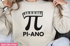 PI-ANO PNG, Pi Day Sublimation PNG Product Image 1