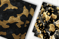 Brown camo pattern digital paper Product Image 2