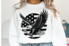 USA Eagle Svg Design | Svg Cut Files | Shirt Svg Product Image 1