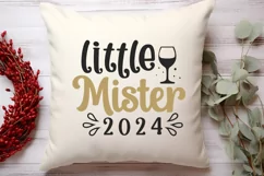 little Mister 2024 SVG, Happy New Year SVG Product Image 2