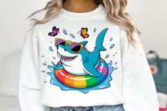 Funny Shark svg Design | Svg Cut Files | Shirt Svg Product Image 1