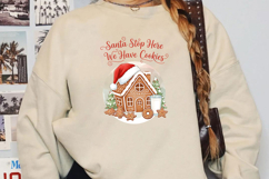 Christmas Gingerbread House Sublimation,Christmas Png Product Image 2