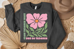 Boho Floral Quotes PNG Bundle, Aesthetic Design Product Image 13
