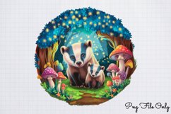 Woodland Animals Clipart Bundle PNG Product Image 3