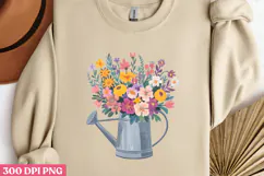 Floral bouquet in PNG, Motivation Sublimation PNG Product Image 2