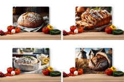Bread Cutting Board, Bread PNG, Breakfast PNG Product Image 2