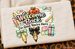 Back to School Sublimation Design Product Image 2