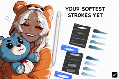 86 Anime Soft Style Brushes For Procreate Product Image 2