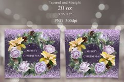 Christmas Tumbler Sublimation PNG | Christmas Seamless Wrap Product Image 2