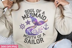 Soul of a mermaid mouth of a sailor PNG ,Mermaid Sublima Product Image 3