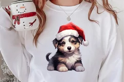Christmas Dogs Sublimation Clipart, Christmas Dog Clipart Product Image 2