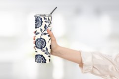 Flower Pattern Tumbler Warp Design Product Image 2