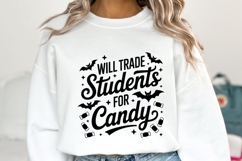 Will trade Students for candy Svg | Halloween | Shirt Svg Product Image 2