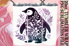 Cozy afternoons 20oz tumbler wrap, Flower Animals Product Image 1