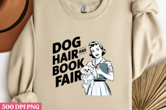 Retro Book Lover Sublimation Clipart Bundle PNG Product Image 8