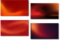 Red Orange Gradient Backgrounds Vector Product Image 2