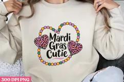 Mardi Gras Cutie PNG, Mardi Gras Sublimation PNG Product Image 1