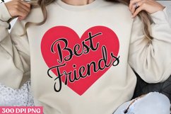 Best Friends PNG, Friendship Sublimation PNG Product Image 2