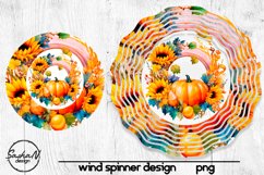 Fall sublimation, Autumn wind spinner Product Image 1