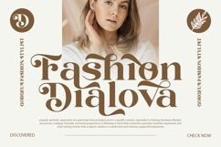 Dilema Figural - Elegant Modern Font Product Image 2