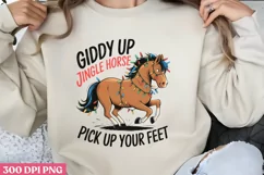 Giddy Up Jingle Horse, Pick Up Your Feet PNG Product Image 3