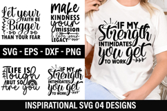 Inspirational SVG Design - Life is tough but so are you Product Image 1