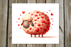 Valentine sheep | 4 love Skinny tumbler designs Product Image 2