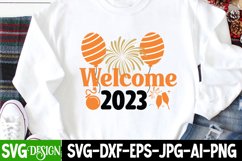 Welcome 2023 SVG Cut File Product Image 1