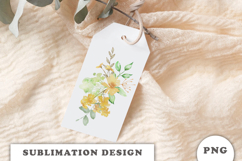 Watercolor Flowers Bouquet png Product Image 2