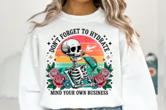 Don't forget to Hydrate Svg Design | Shirt Svg Product Image 1