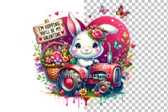 Valentine Clipart | Watercolor Clipart | Sublimation Product Image 2