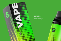 Electronic Cigarette Mockup Product Image 2