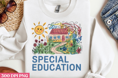 SPECIAL EDUCATION PNG, Teacher Sublimation Bundle PNG Product Image 3