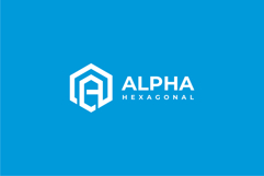 Hexagon Letter A Logo Design Vector Template Product Image 2