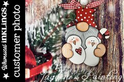 Snowman Gnome Ornament SVG For Laser Cutting Product Image 2