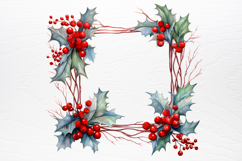 Christmas Frame Border Sublimation PNG Product Image 2
